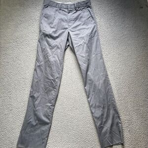 Kimmie Pants Womens Teens Size 30 Gray Low Rise Straight Leg